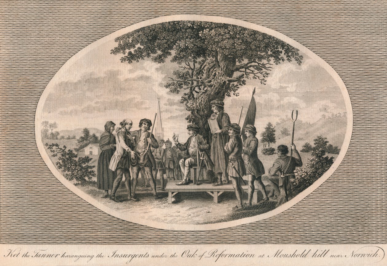Ribellione di Kett, Norfolk, 1549 1793 da Unbekannt
