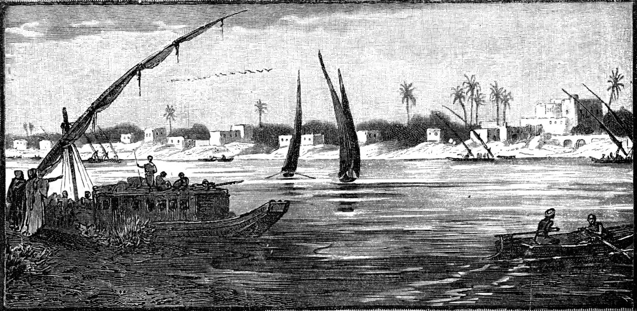 Khartoum, capitale del Sudan, 1900 da Unbekannt