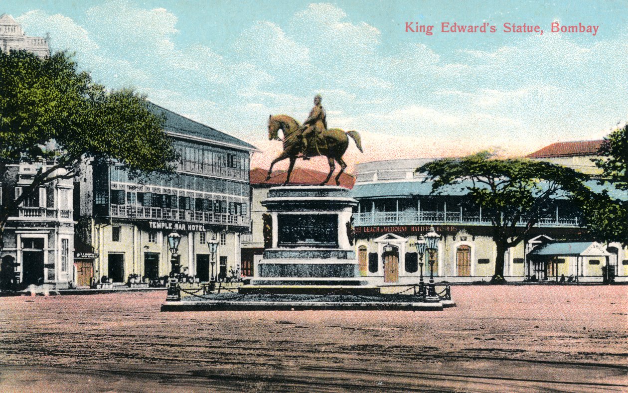 Statua di Re Edoardo, Bombay, India, inizio XX secolo da Unbekannt