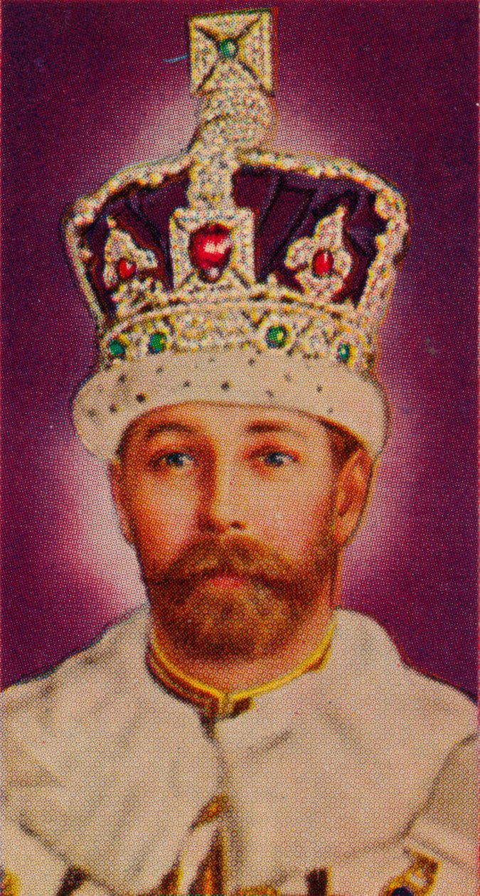 Re Giorgio V alla sua incoronazione, 1911 1935 da Unbekannt