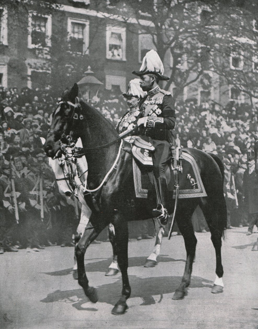 Re Giorgio V al funerale di suo padre Re Edoardo VII, Londra, 20 maggio 1910 da Unbekannt