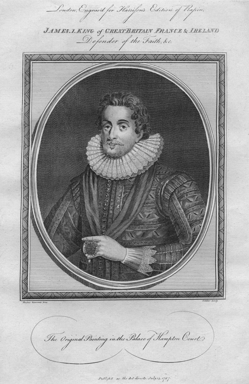 Re Giacomo I, 1787 da Unbekannt