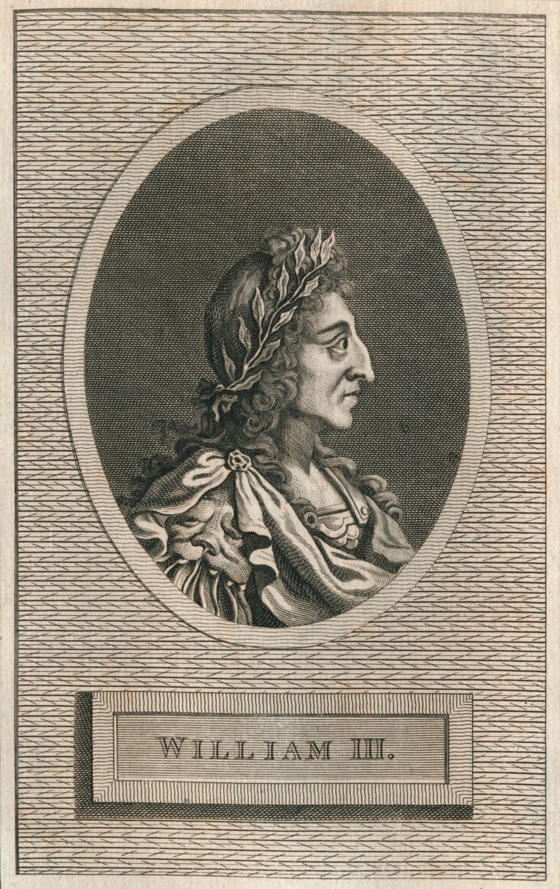 Re Guglielmo III, 1793 da Unbekannt
