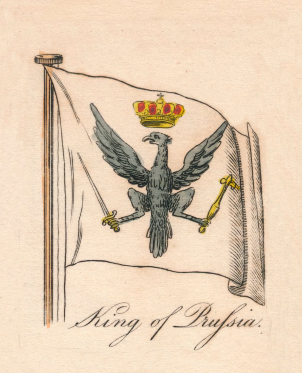 Re di Prussia da Unbekannt