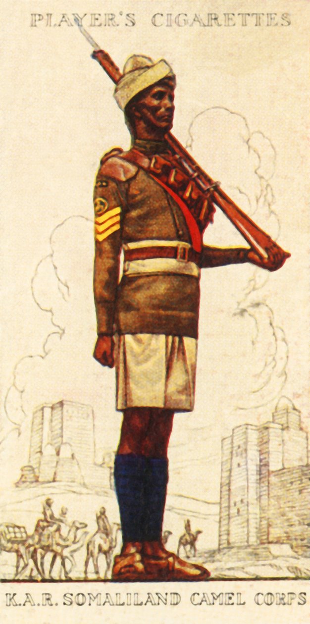 Fucilieri africani del re: Corpo dei cammelli del Somaliland, 1936 da Unbekannt