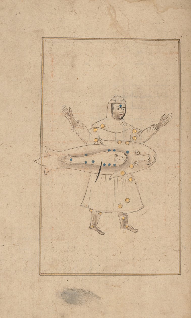 Kitab suwar al-kawakib al-thabita Libro delle immagini delle stelle fisse di al-Sufi, XVIII secolo da Unbekannt