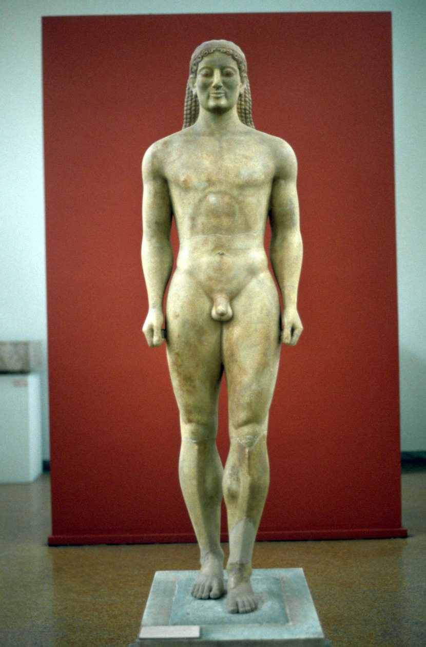 Kouros, c650-500 a.C. da Unbekannt