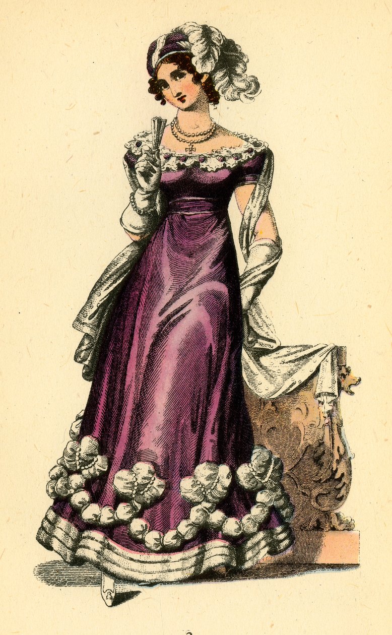 La Belle Assemblee, 1823, 1943 da Unbekannt