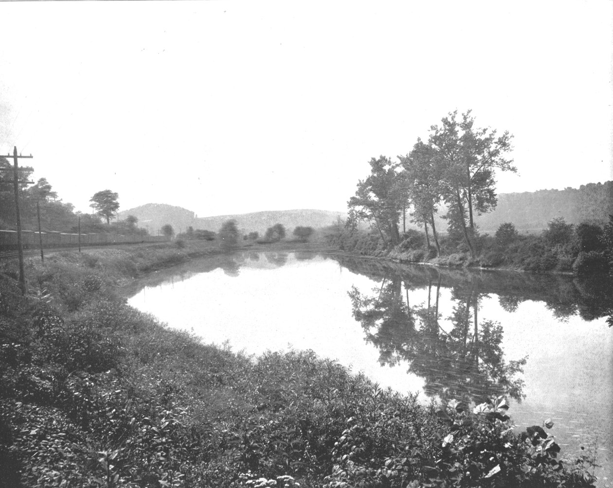 La Colle guardando a ovest, Pennsylvania Railroad, USA da Unbekannt