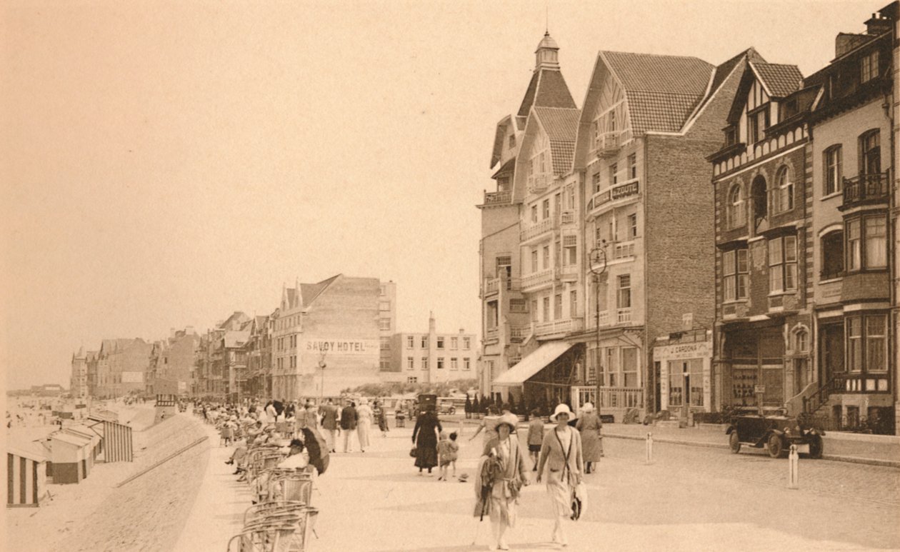 La Digue, La Promenade, c1900 da Unbekannt