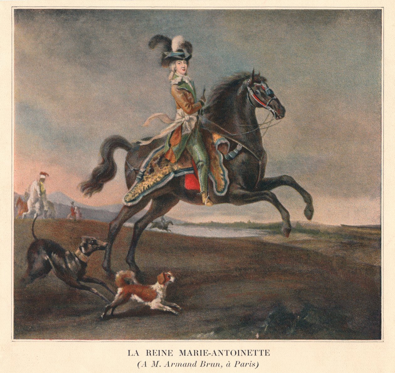 La Regina Maria Antonietta, 1783 da Unbekannt