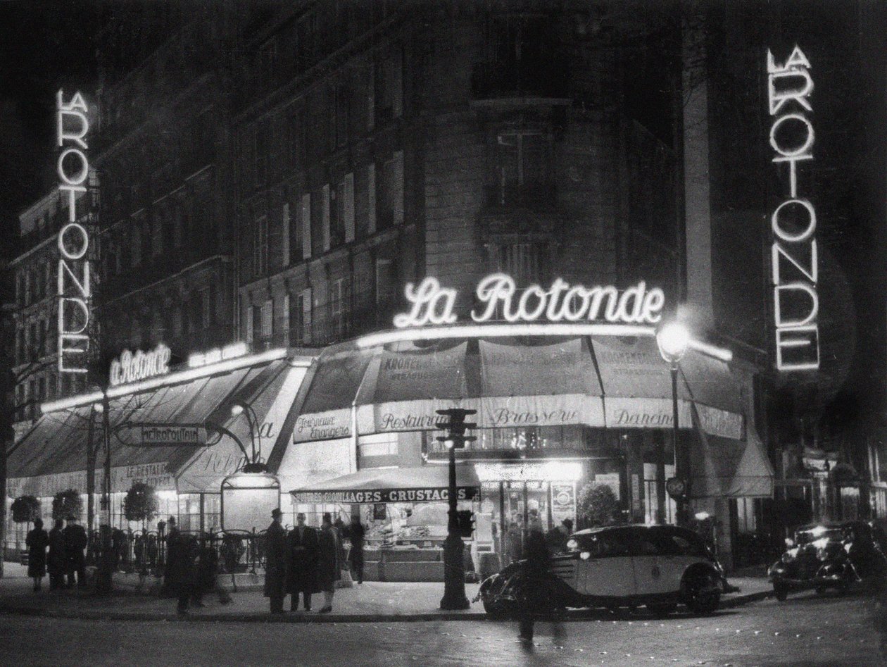 La Rotonde, Boulevard du Montparnasse, 1939 da Unbekannt