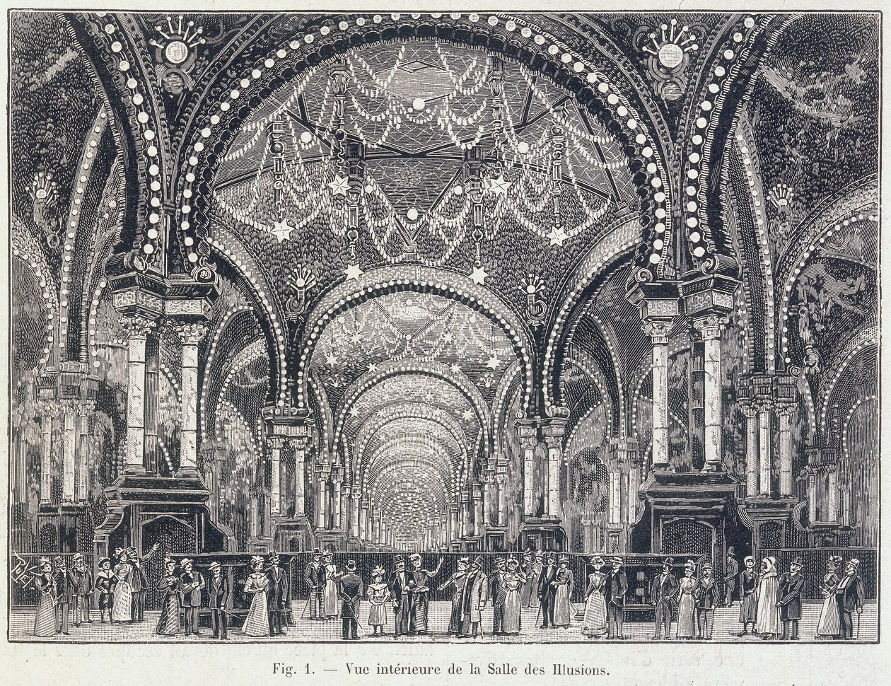 La Salle des Illusions, Parigi, settembre 1900 da Unbekannt