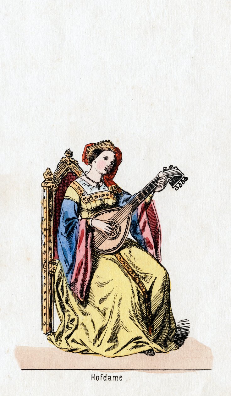 Dama di compagnia, costume per l