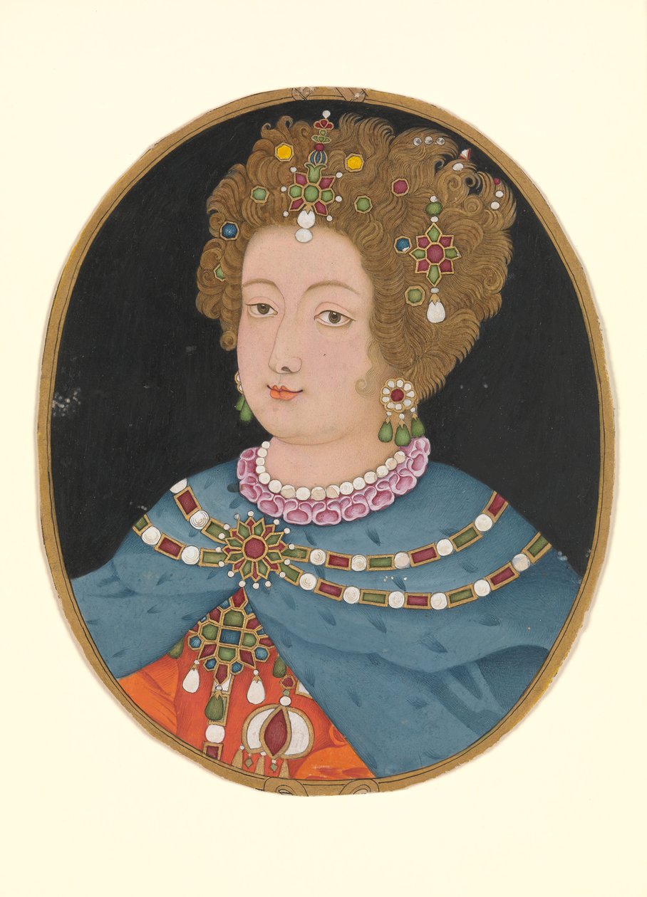 Signora in costume elisabettiano da Unbekannt