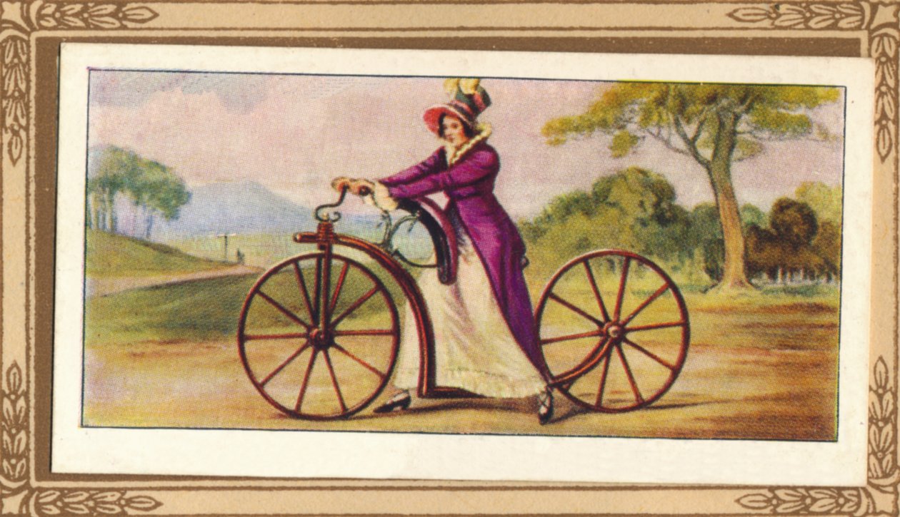Hobby-Horse pedonale per signore, 1819 da Unbekannt