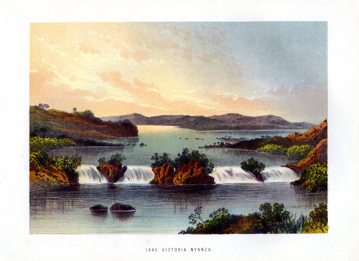 Lago Vittoria Nyanza, c1840-1900 da Unbekannt