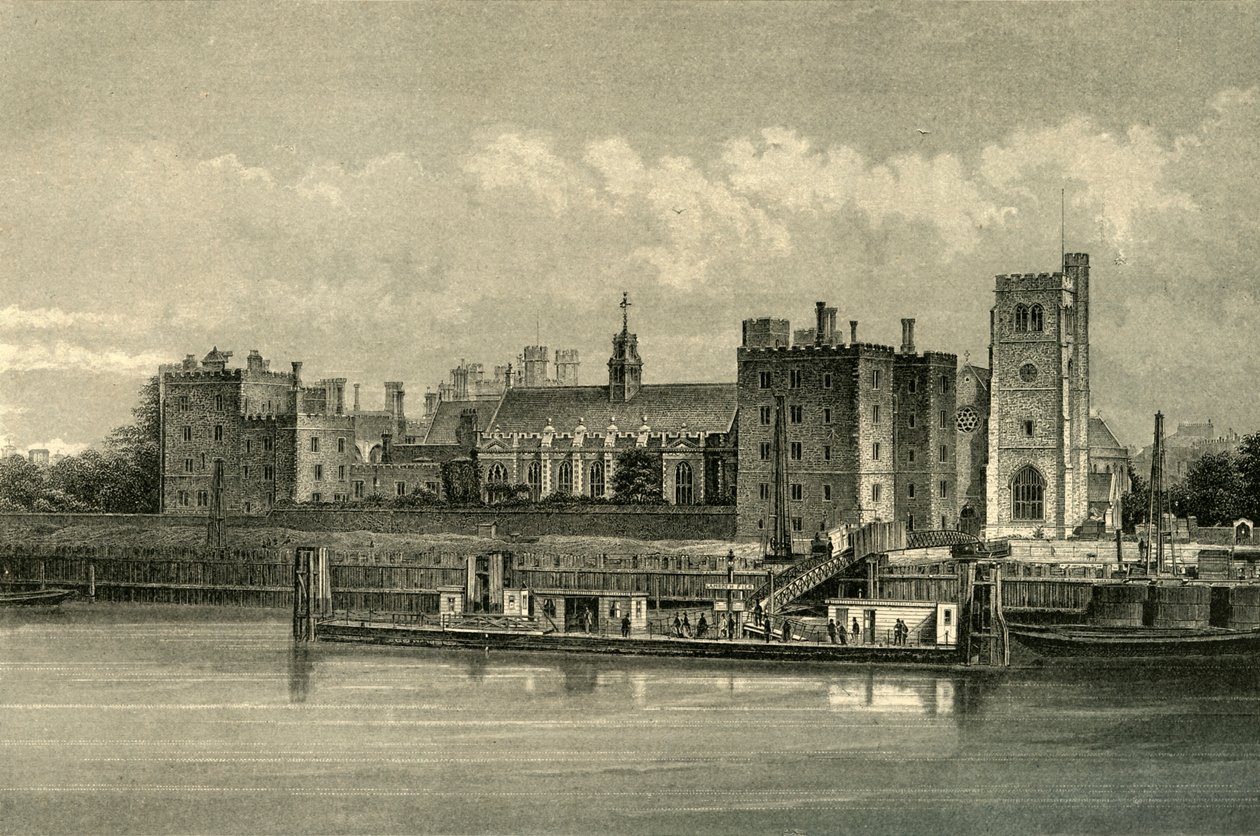 Palazzo di Lambeth, c1878 da Unbekannt