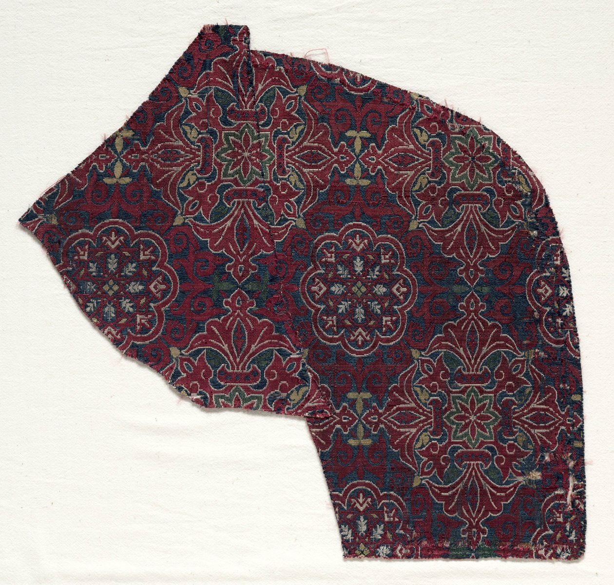 Frammento di lampasso con medaglioni foliati, 1300-1499 da Unbekannt