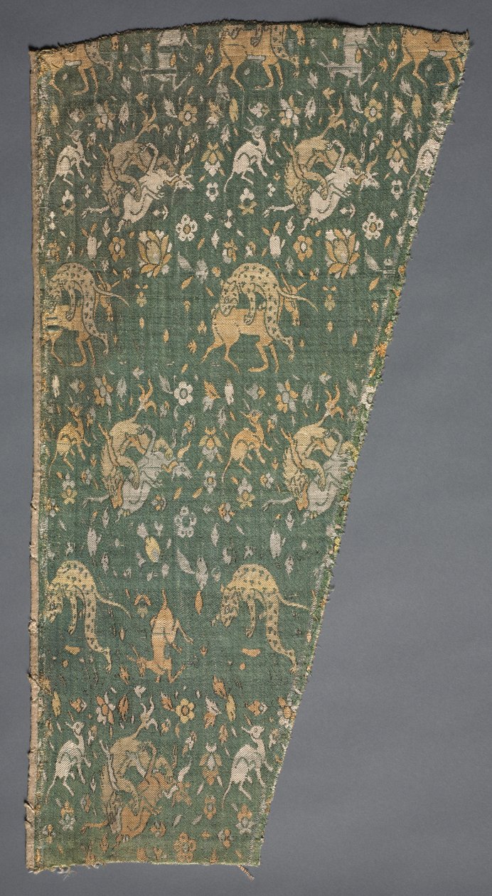Lampasso con scene di animali selvatici, fine 1500 - inizio 1600 da Unbekannt