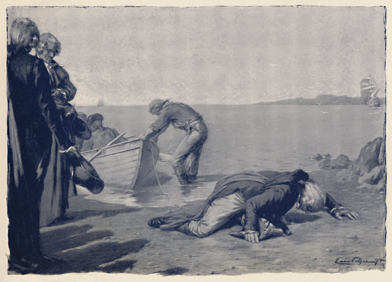 Sbarco di Paoli sul suolo corso, fine XVIII secolo, 1896 da Unbekannt