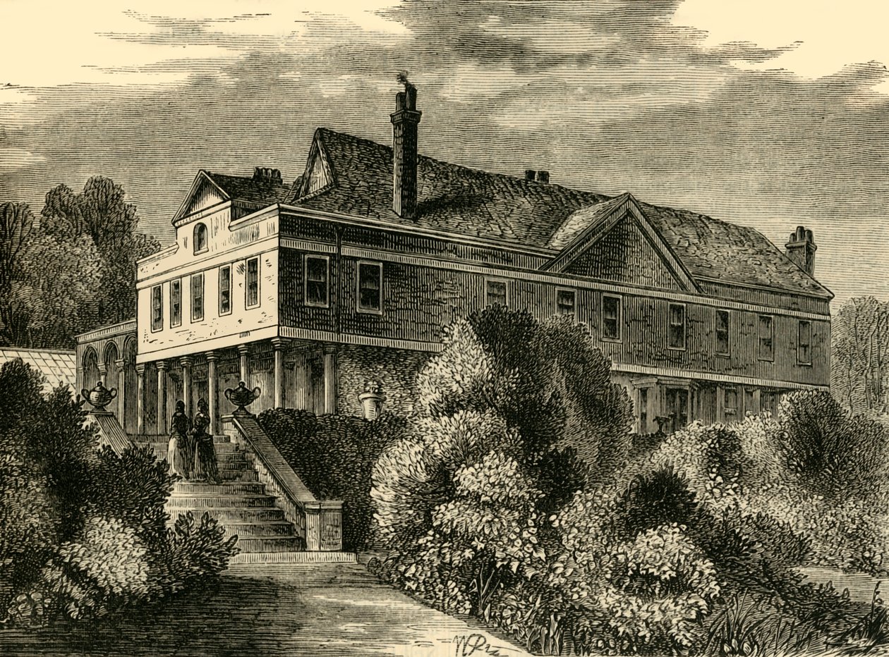 Lauderdale House, nel 1820 da Unbekannt
