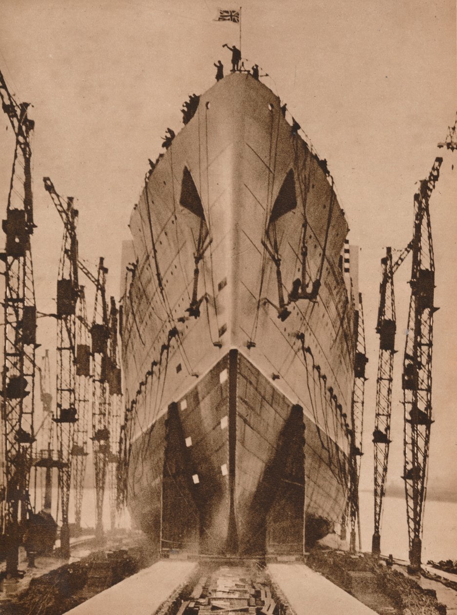 Varo del transatlantico Cunard 