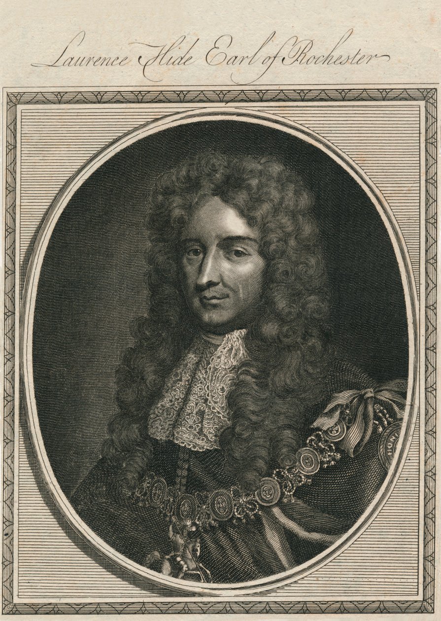 Laurence Hide Conte di Rochester, 1785 da Unbekannt