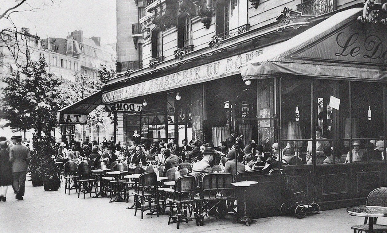 Le Dôme, Boulevard du Montparnasse da Unbekannt