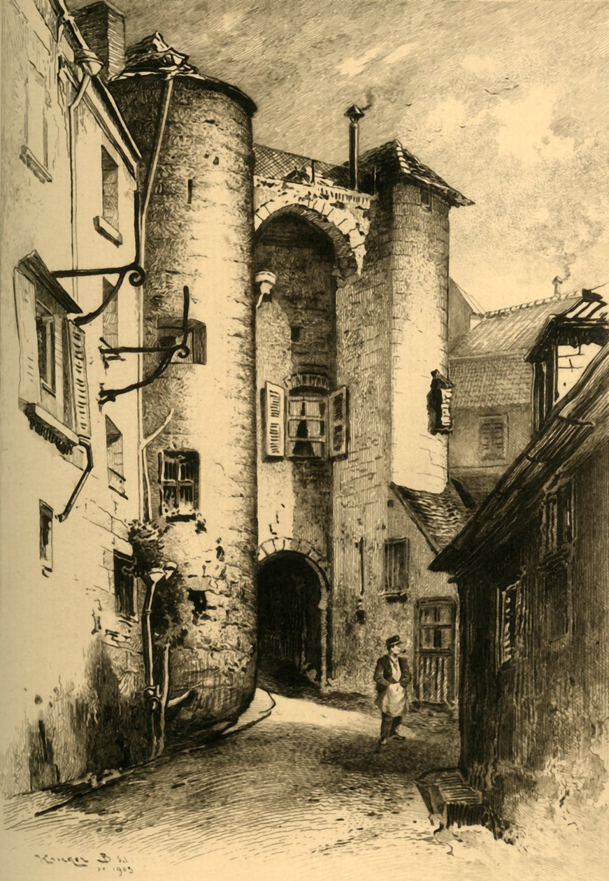 Le Passage Des Chénizelles a Laon Aisne, 1903 da Unbekannt