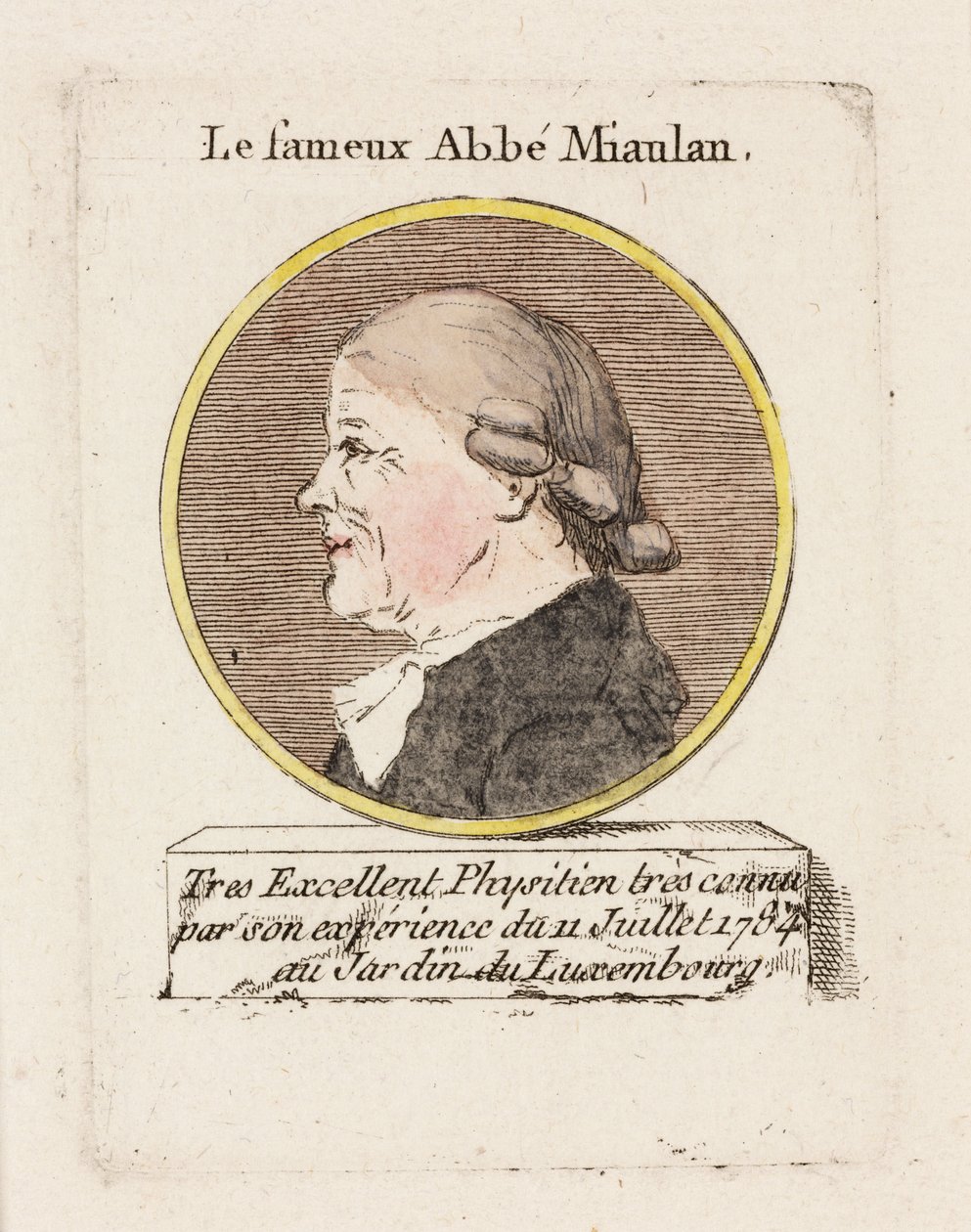 Il famoso Abate Miaulan