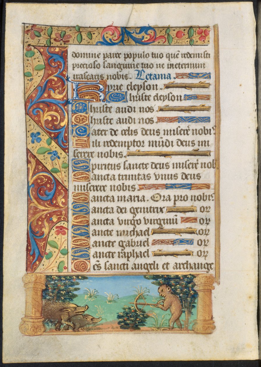 Foglio da un Libro d
