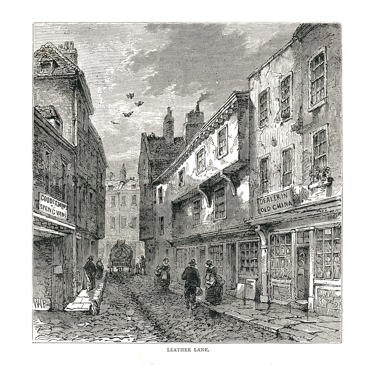 Leather Lane, 1878 da Unbekannt