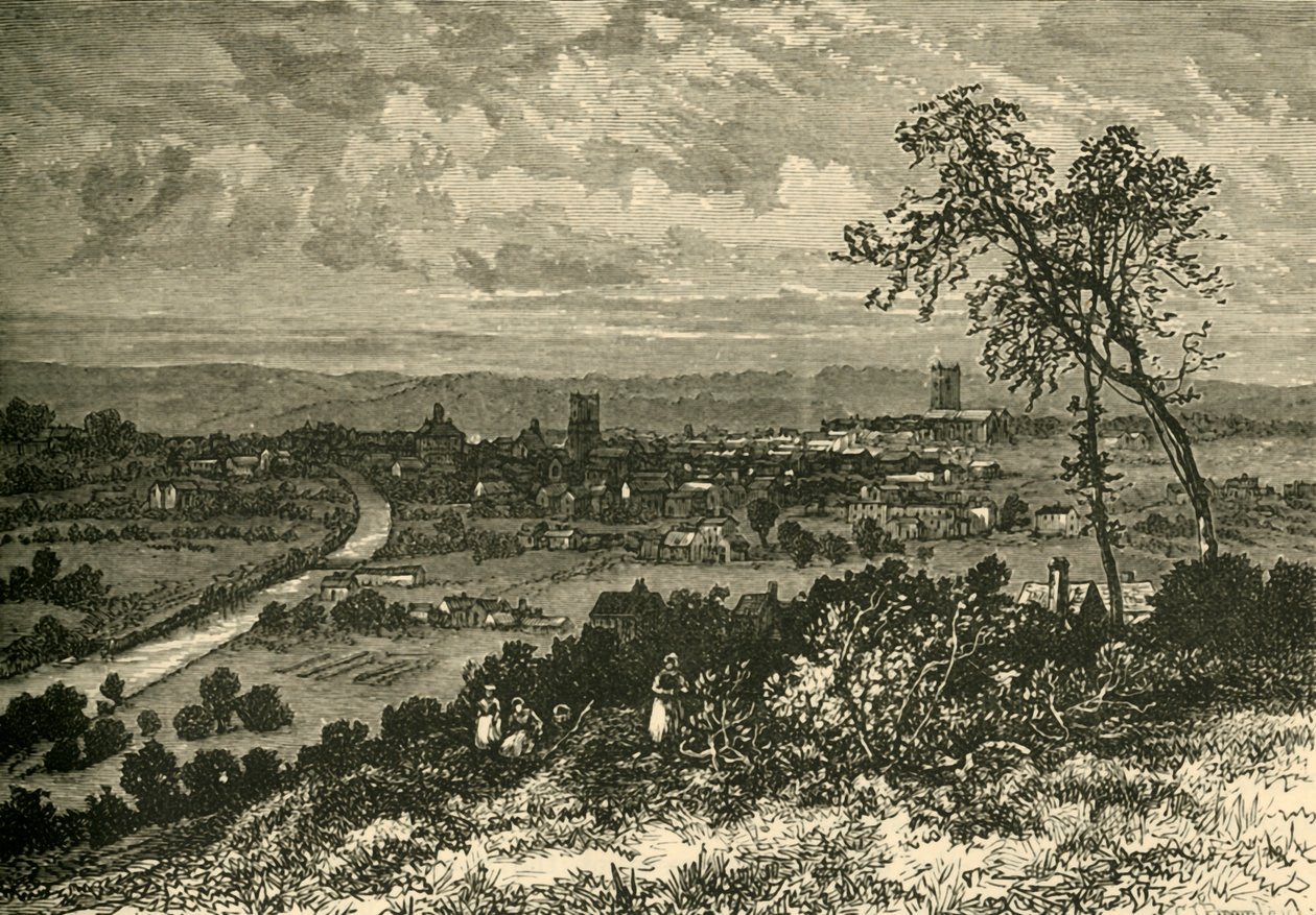 Leeds nella prima parte del XVIII secolo, 1898 da Unbekannt