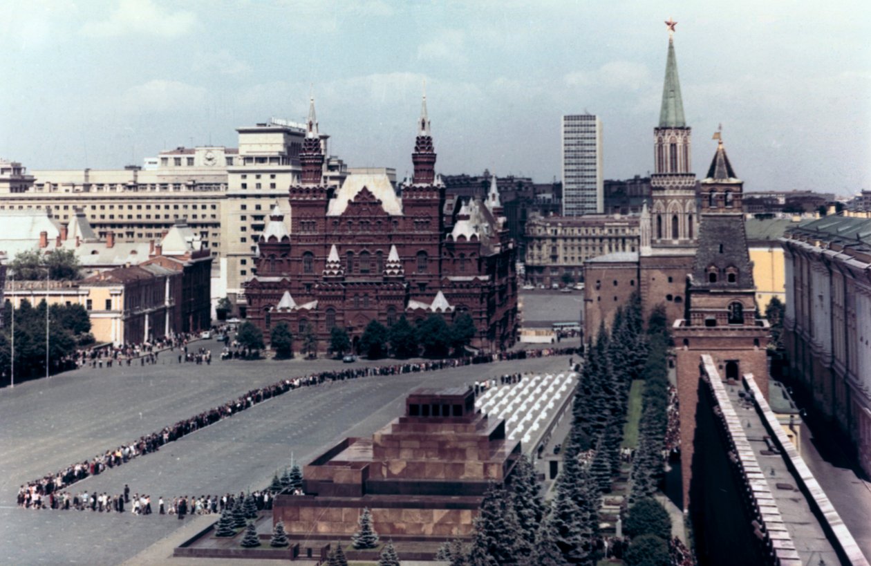Mausoleo di Lenin, Piazza Rossa, Mosca, 1980 da Unbekannt