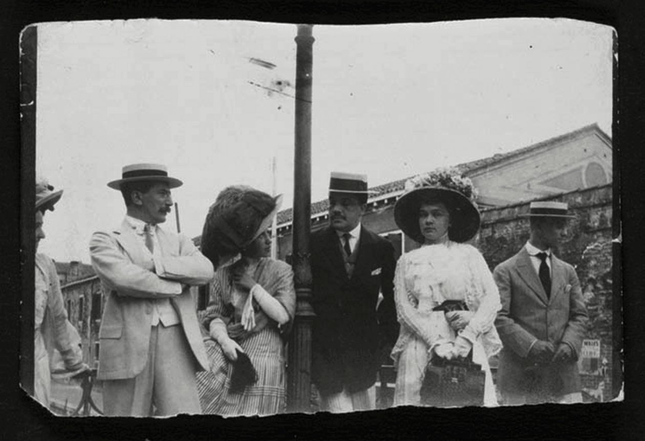 Leon Bakst, artista e designer russo e impresario di balletto Serge Diaghilev da Unbekannt