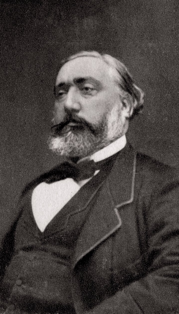 Léon Gambetta, statista francese, 1881 da Unbekannt