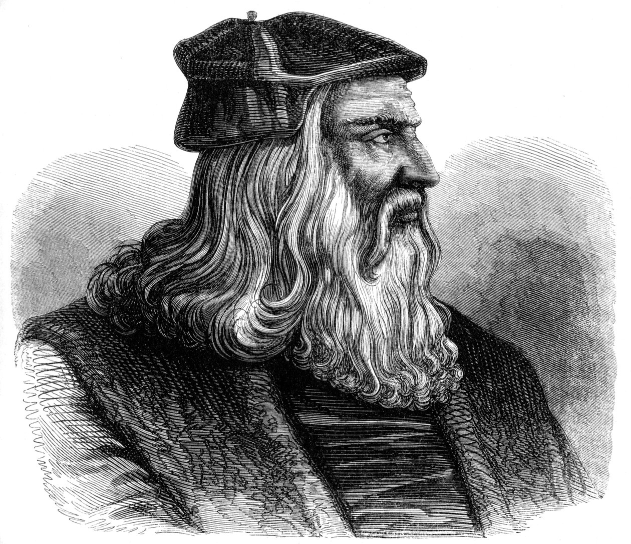 Leonardo da Vinci 1452-1519, 16° secolo 1849 da Unbekannt