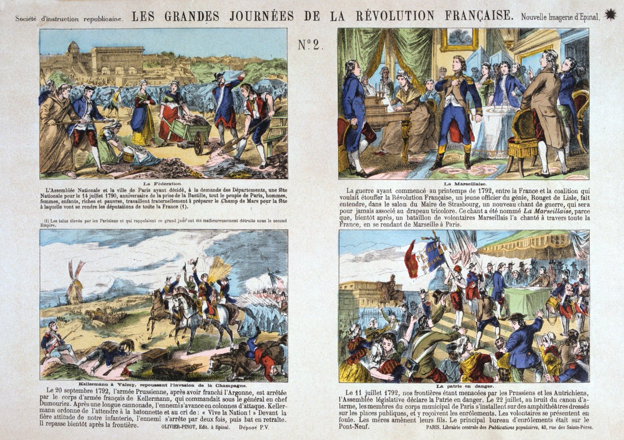 Le Grandi Giornate della Rivoluzione Francese, Rivoluzione del 1789, Francia da Unbekannt