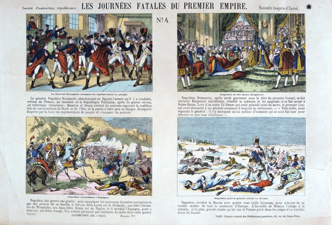 Les Journée Fatales du Premier Empire, Rivoluzione del 1789, Francia da Unbekannt