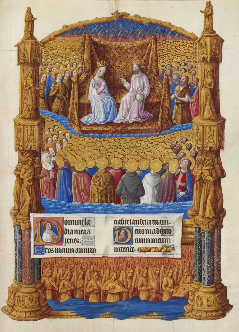 Les Très Riches Heures del duca di Berry, Folio 126r - Paradiso da Unbekannt