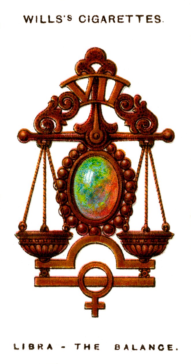 Libra, La Bilancia, 1923 da Unbekannt