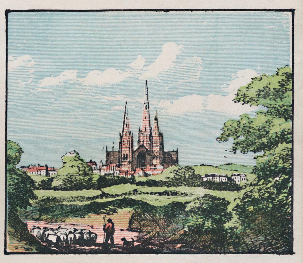 Lichfield, c1910 da Unbekannt