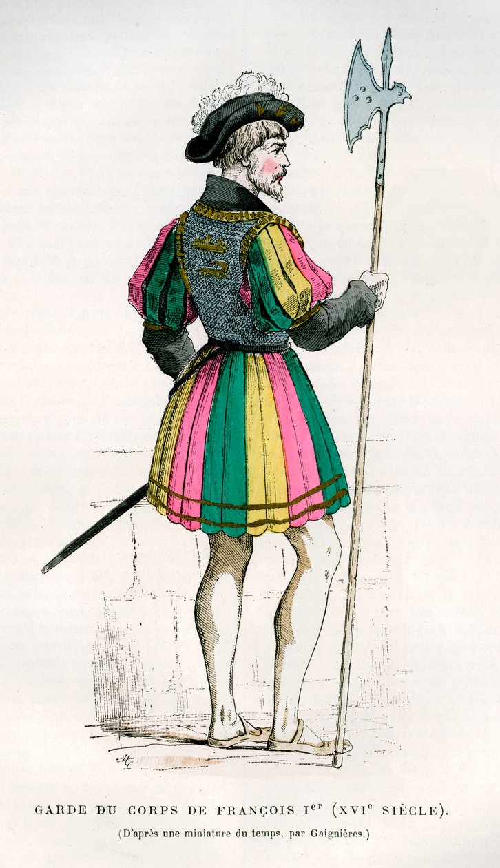 Guardia del corpo di Francesco I di Francia da Unbekannt