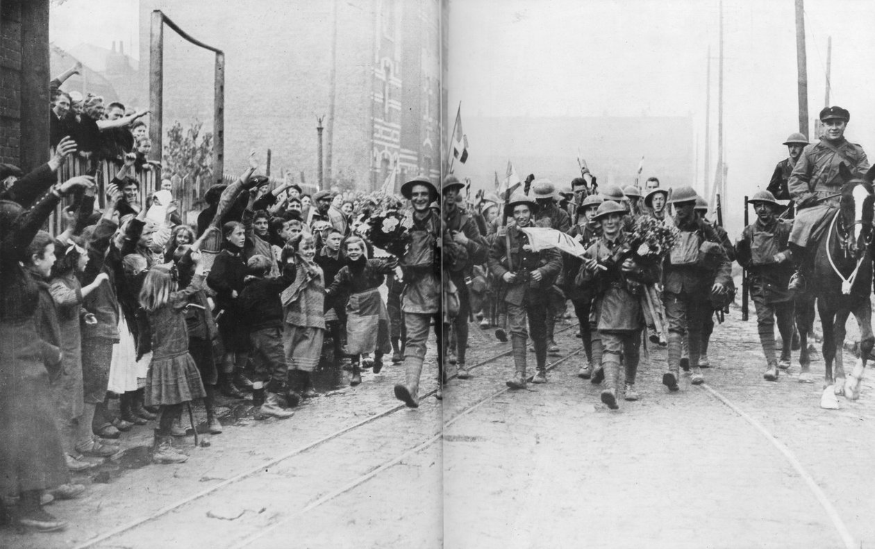Lille liberata dai britannici, Francia, 17 ottobre 1918 da Unbekannt