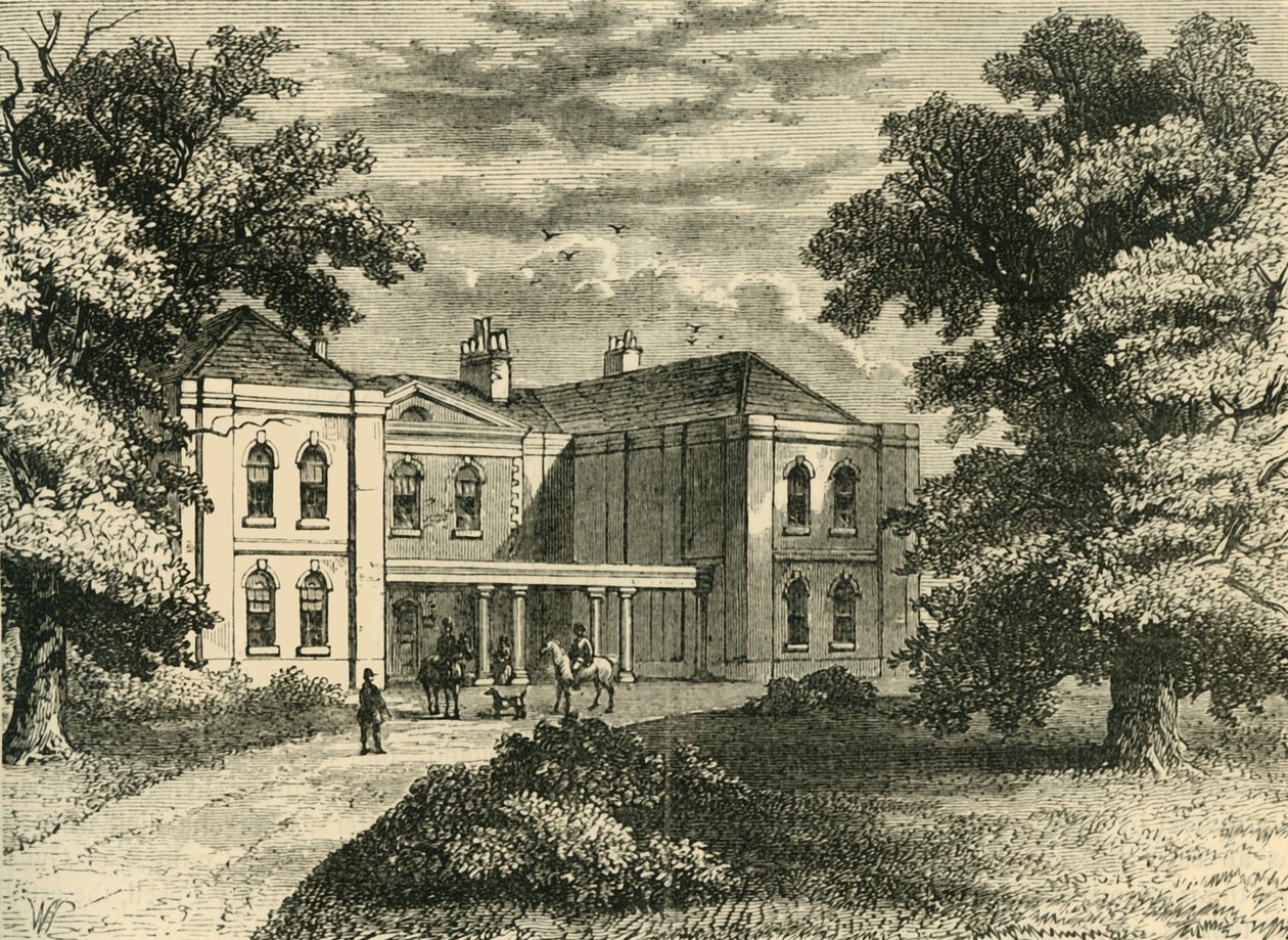 Lime Grove, Putney, nel 1810 da Unbekannt