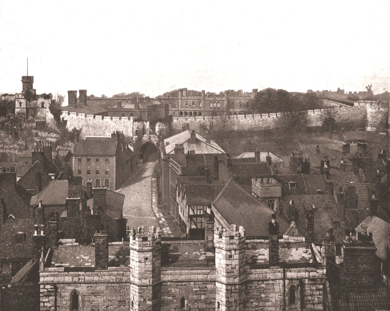 Castello di Lincoln, Lincolnshire, 1894 da Unbekannt