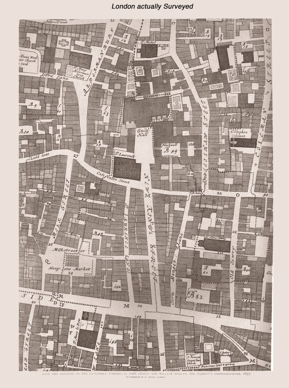 Londra effettivamente rilevata, 1886 da Unbekannt