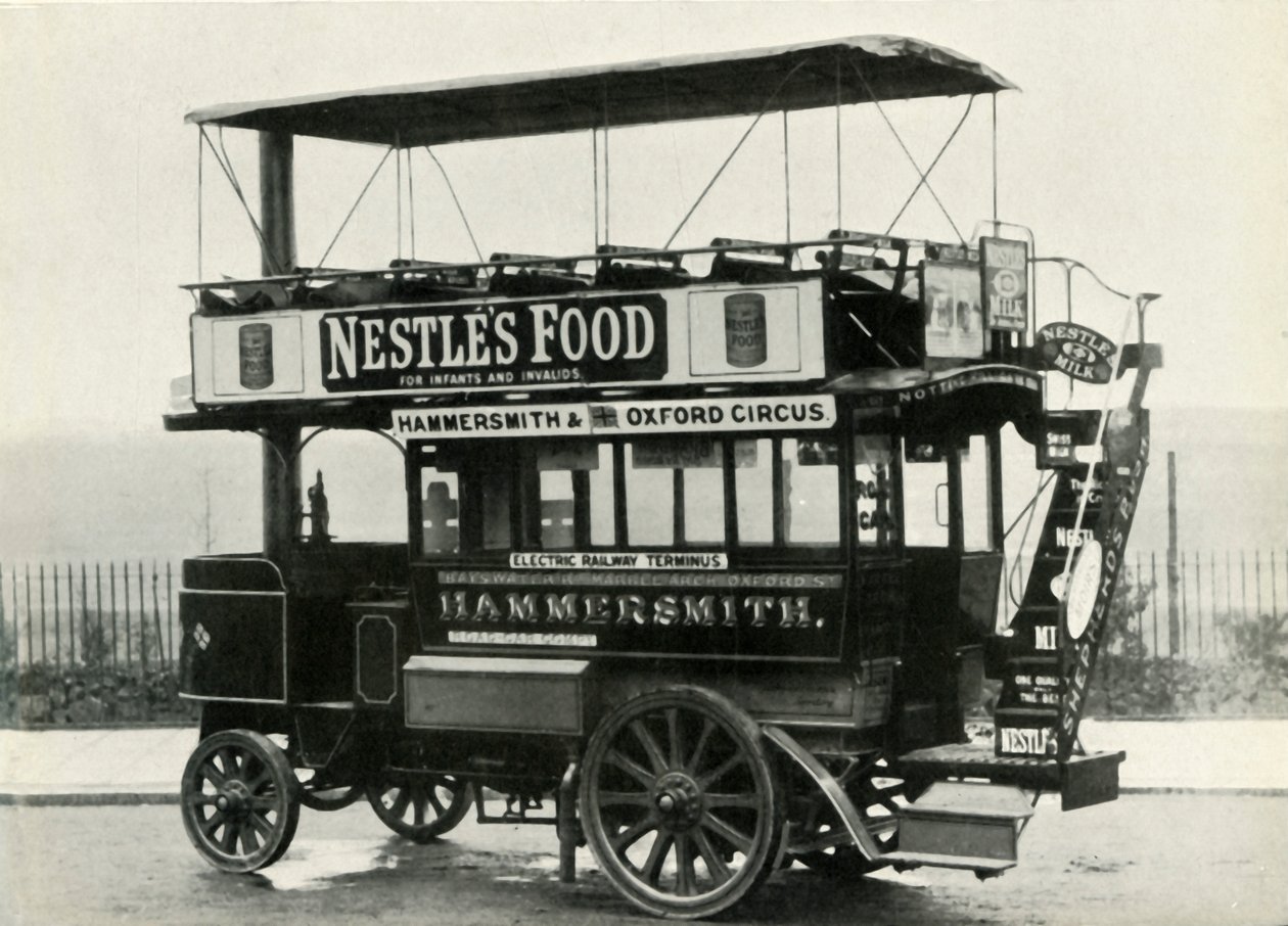 Autobus a vapore di Londra, 1902, 1947 da Unbekannt