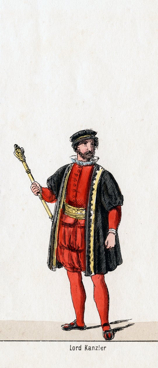 Lord Cancelliere, costume per l